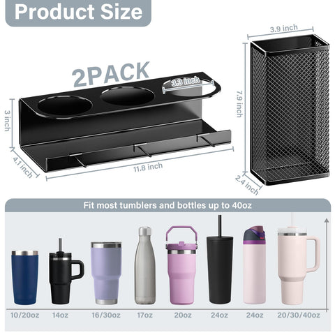 OVICAR six-hook setup organizes lids and accessories, keeping counters tidy