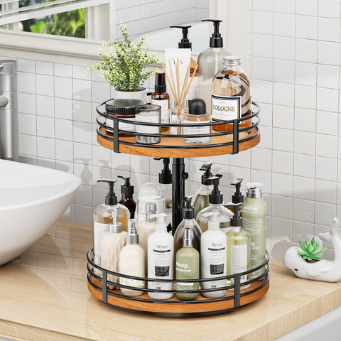 OVICAR open-design iron wire frame keeps items steady during rotation