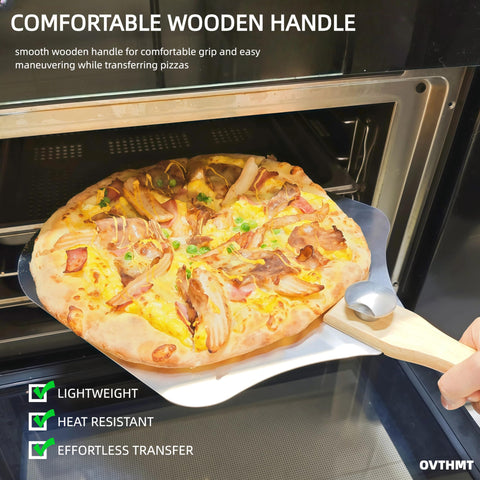 OVTHMT rocker blade for precise, effortless pizza slicing