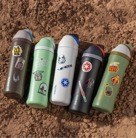 Owala Boba Fett 24oz bottle ready for day trips and workouts.