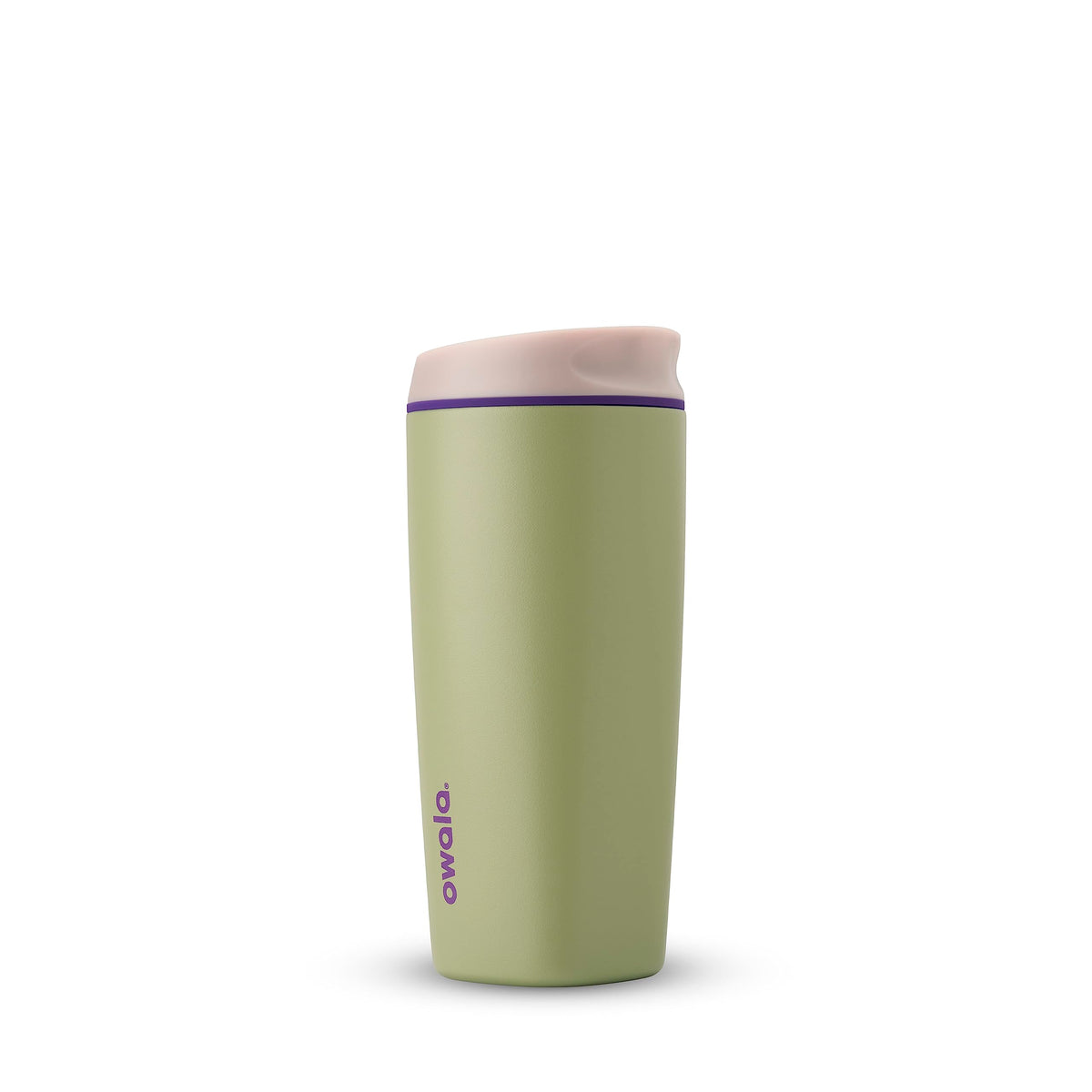 Owala SmoothSip insulated tumbler with 20 oz capacity for all-day coffee.