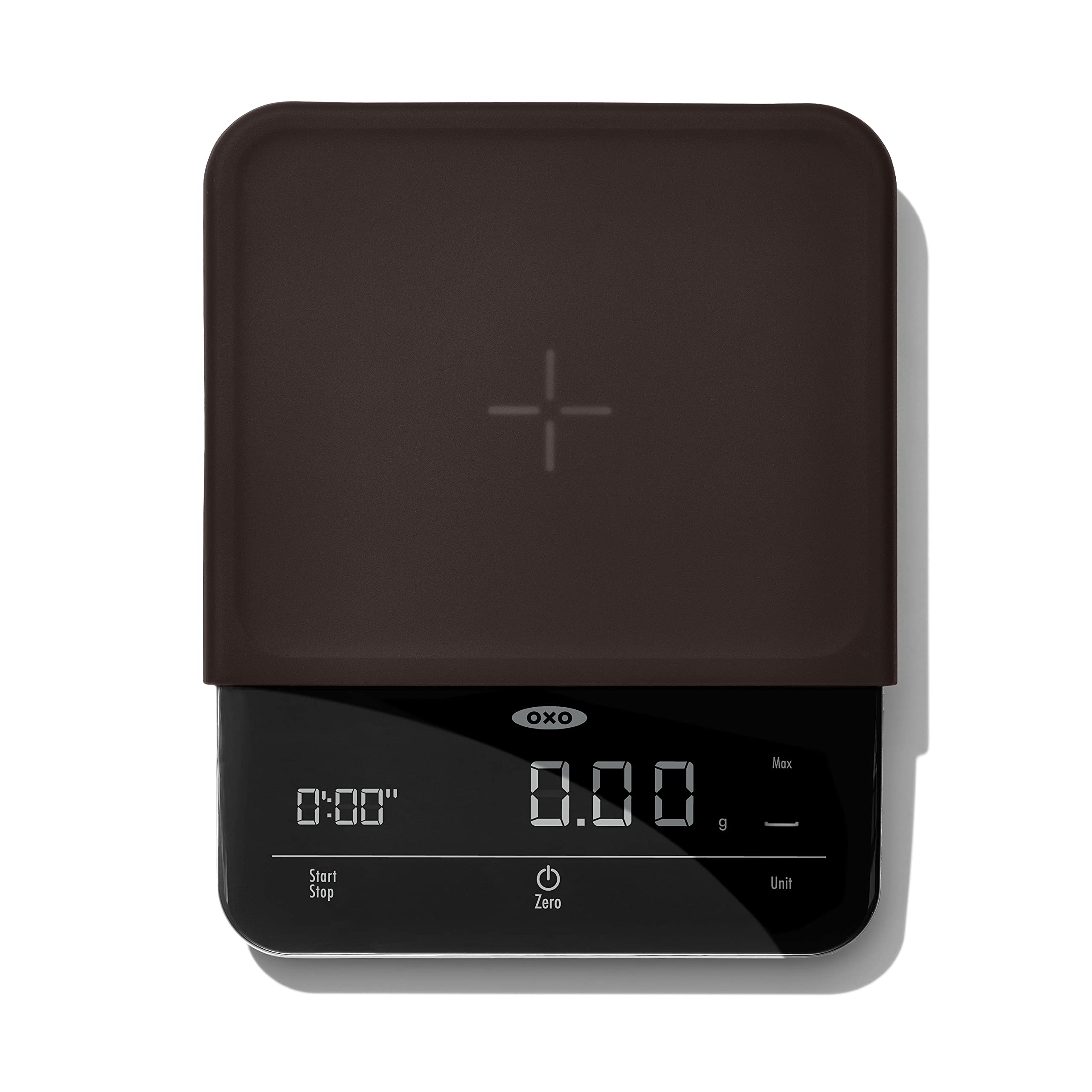 OXO Brew scale with timer for precise pour over measurements