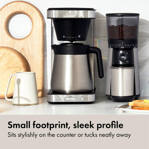 OXO Brew includes a single-serve accessory for one-cup brewing