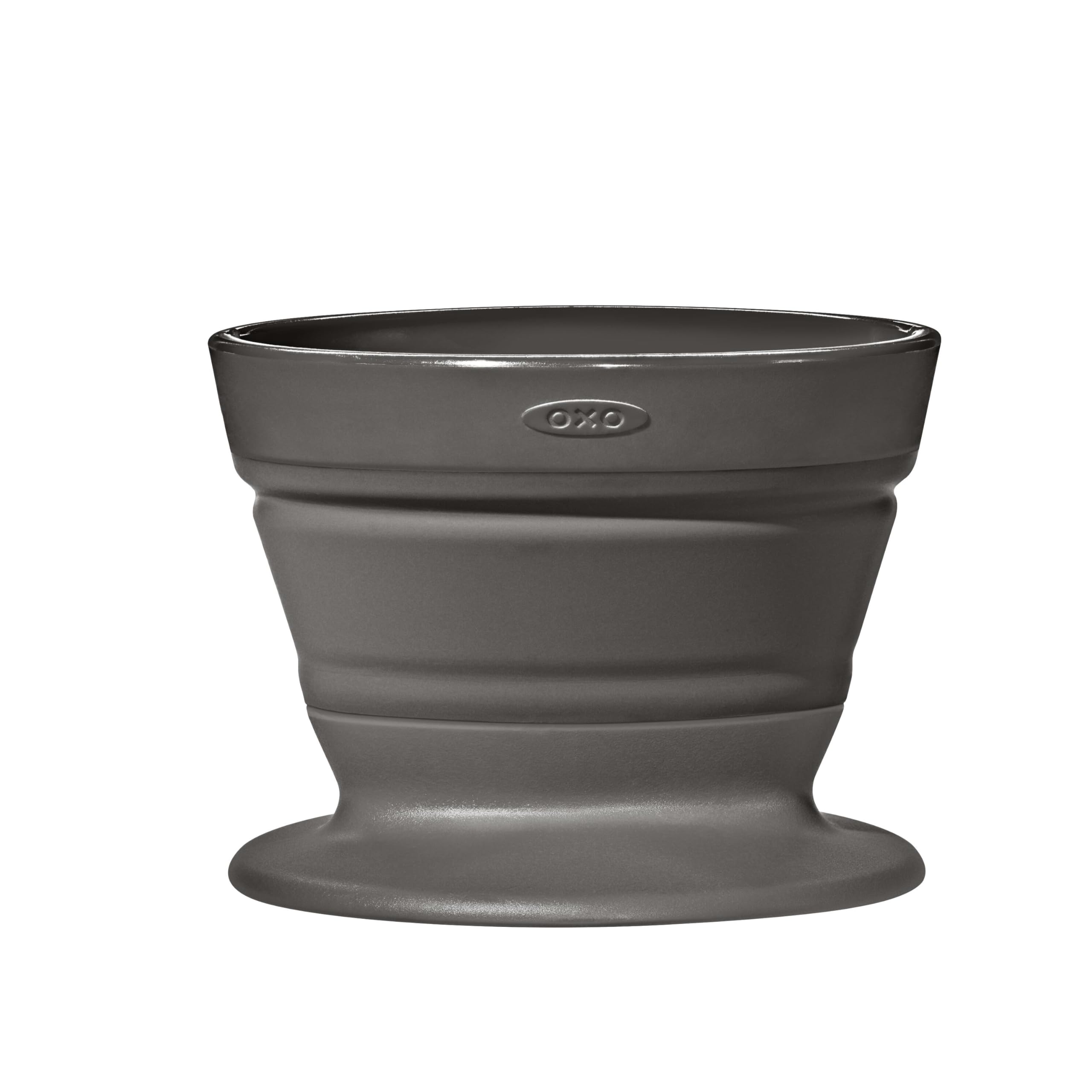 OXO Brew collapsible travel-ready setup for on-the-go brewing.