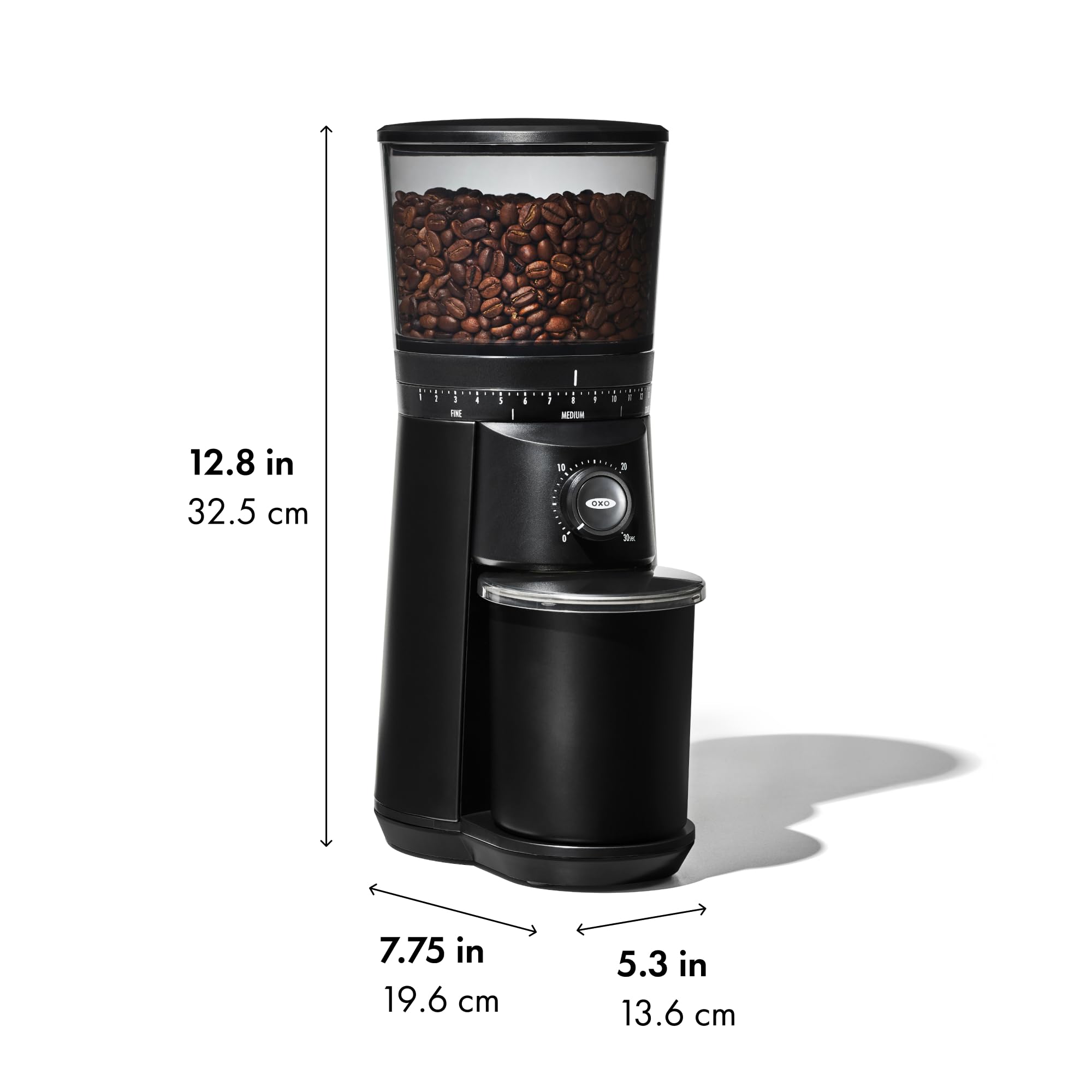 Sleek matte black finish complements any kitchen or bar