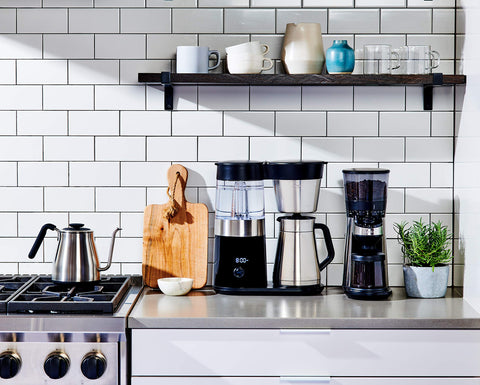 OXO Brew 9-cup capacity ideal for small households or offices