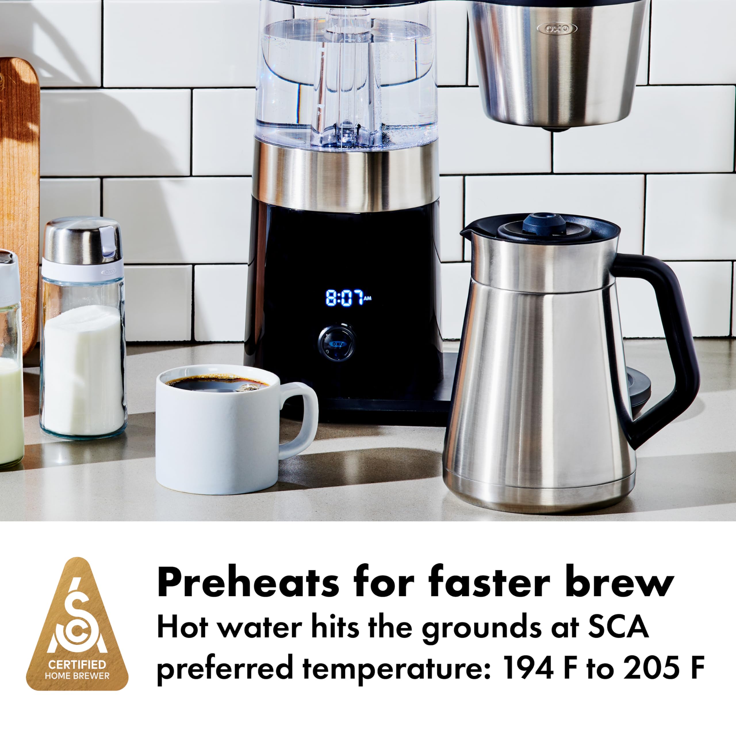 OXO Brew programmable dial for quick, customized mornings