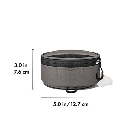 OXO Brew snug-fit lid doubles as a heat-retaining drip tray.