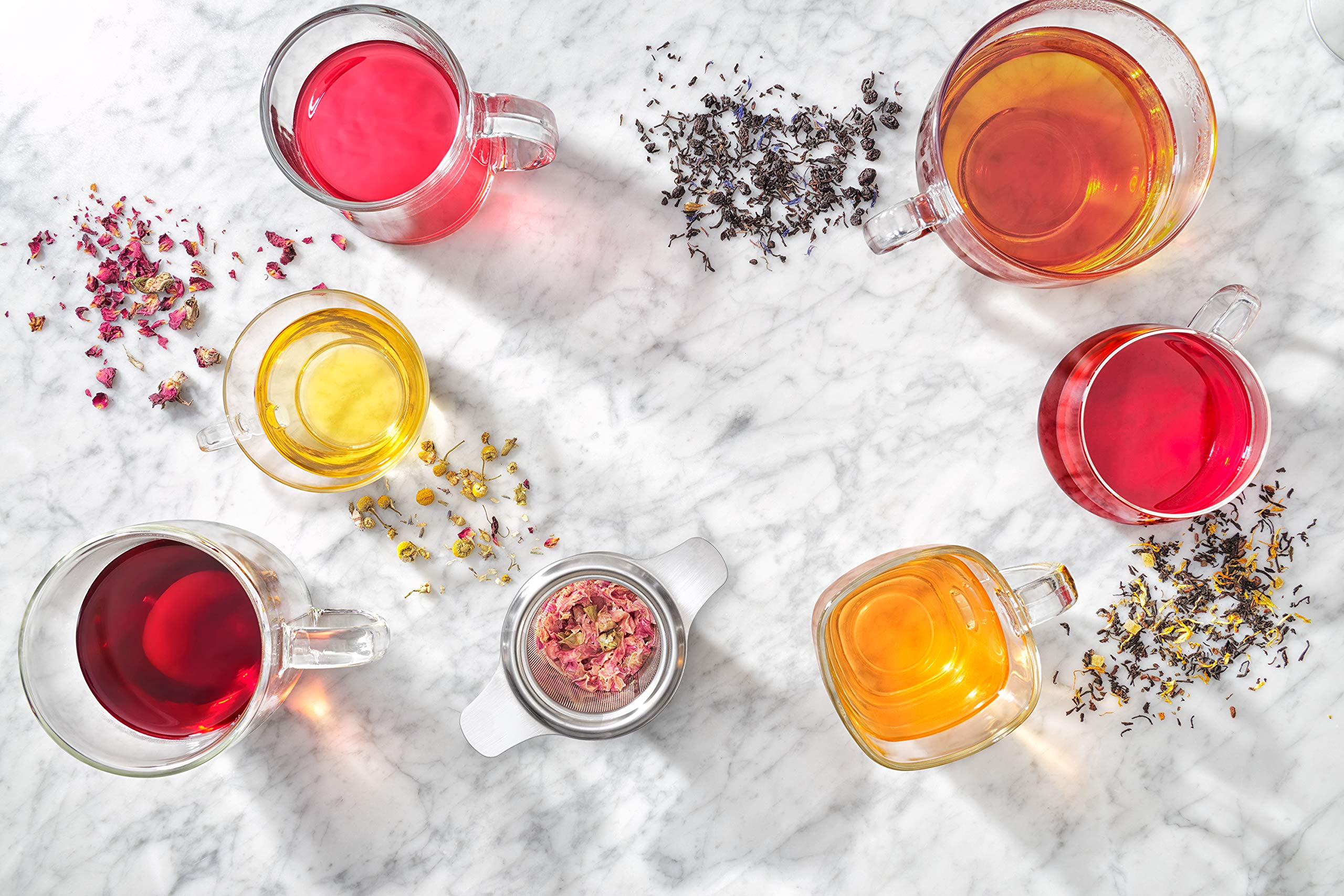 OXO Brew Tea Infuser enhances the tea making routine.