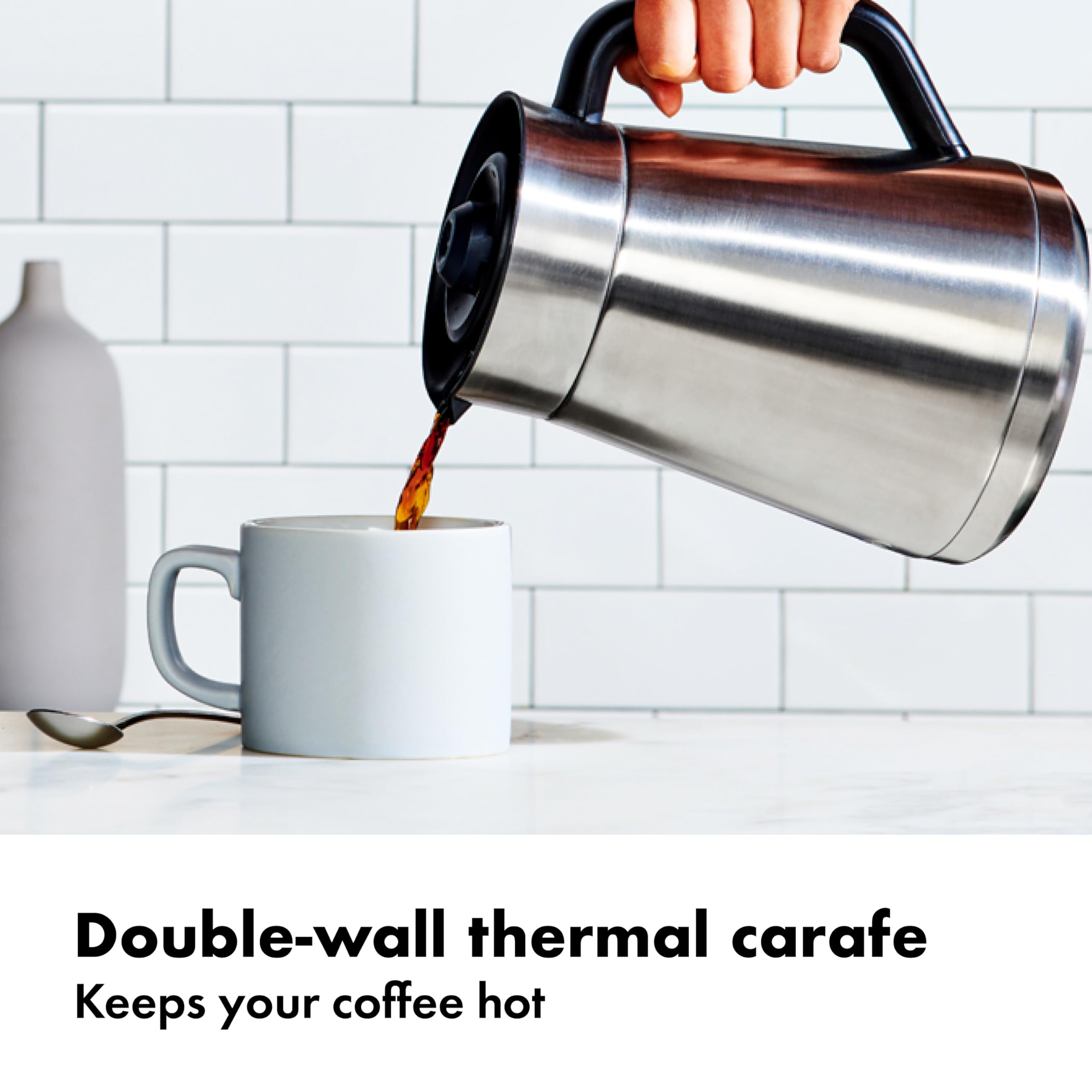 OXO Brew wake-up timer designed for reliable brewing start