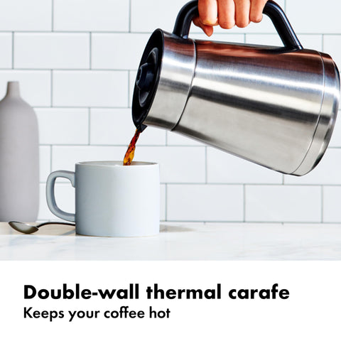 OXO Brew wake-up timer designed for reliable brewing start