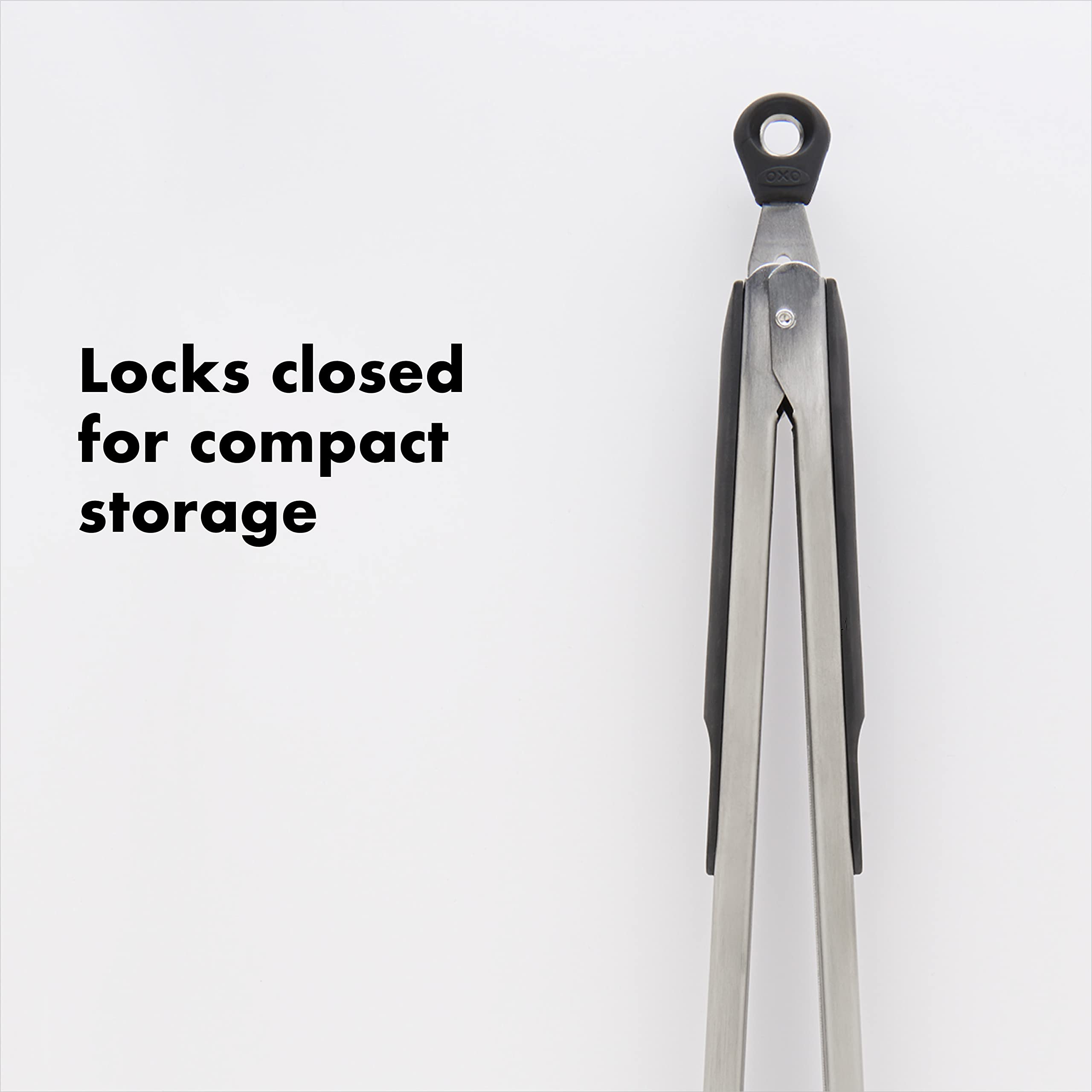 OXO Good Grips non-slip soft grip stays secure wet or dry.
