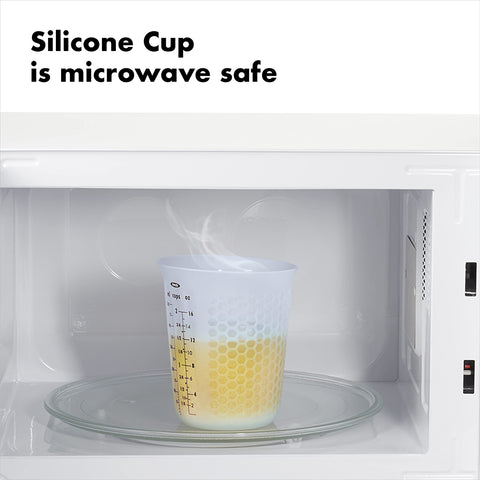OXO Good Grips 1-cup silicone cup for precise measurements and easy pouring