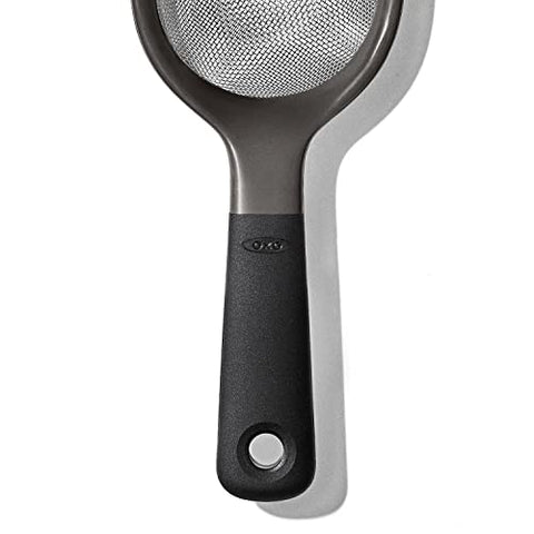 OXO Good Grips 3-Piece Strainer Set ships with minimal packaging