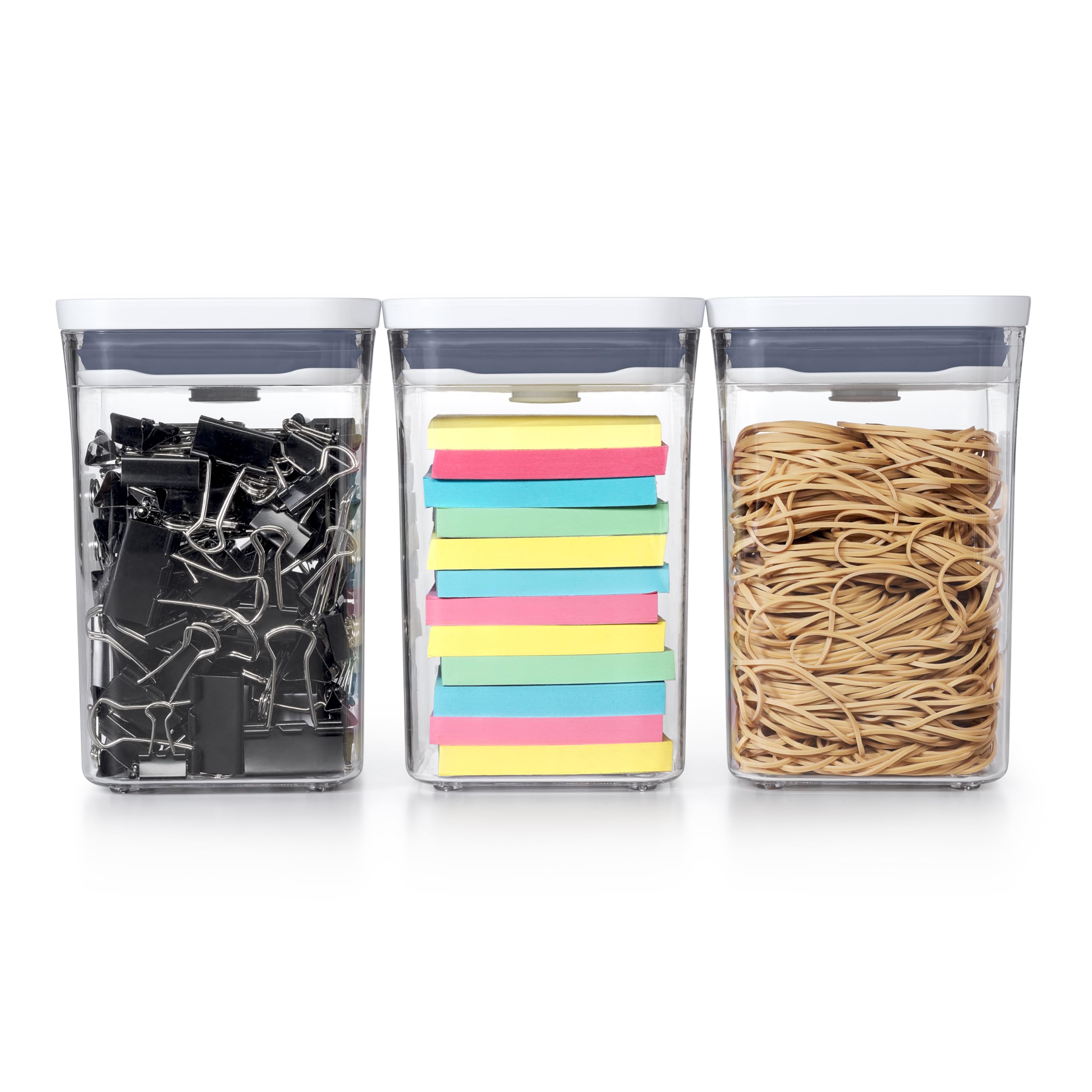 1.1-quart OXO POP size ideal for brown sugar or confectioners' sugar.