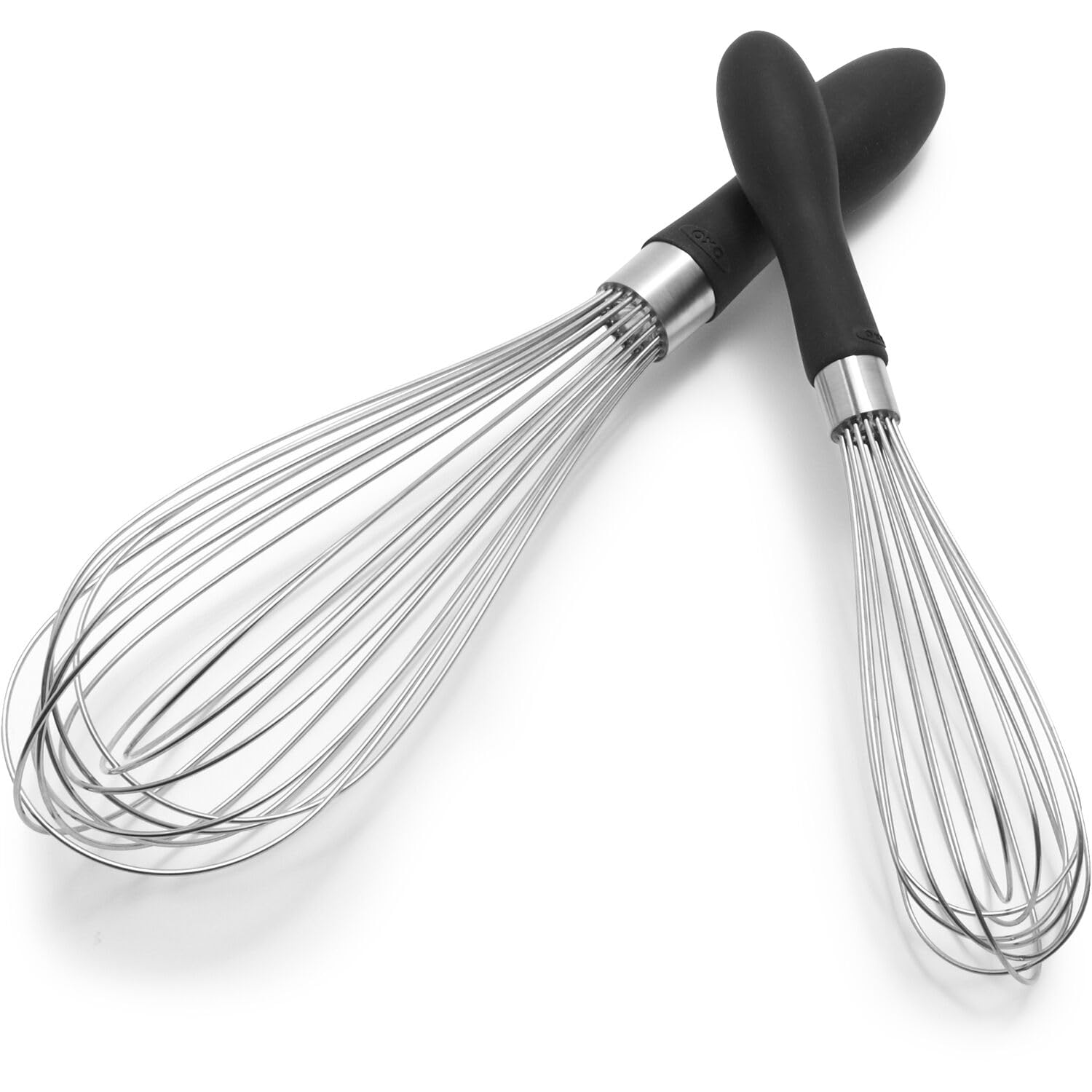 OXO Good Grips 9-Inch Whisk is dishwasher safe for easy cleanup.