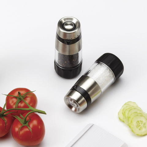 OXO Good Grips Accent Salt Grinder holds 4.76 oz of salt