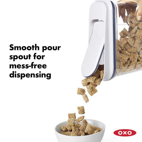 OXO Good Grips POP container contoured for comfortable hold