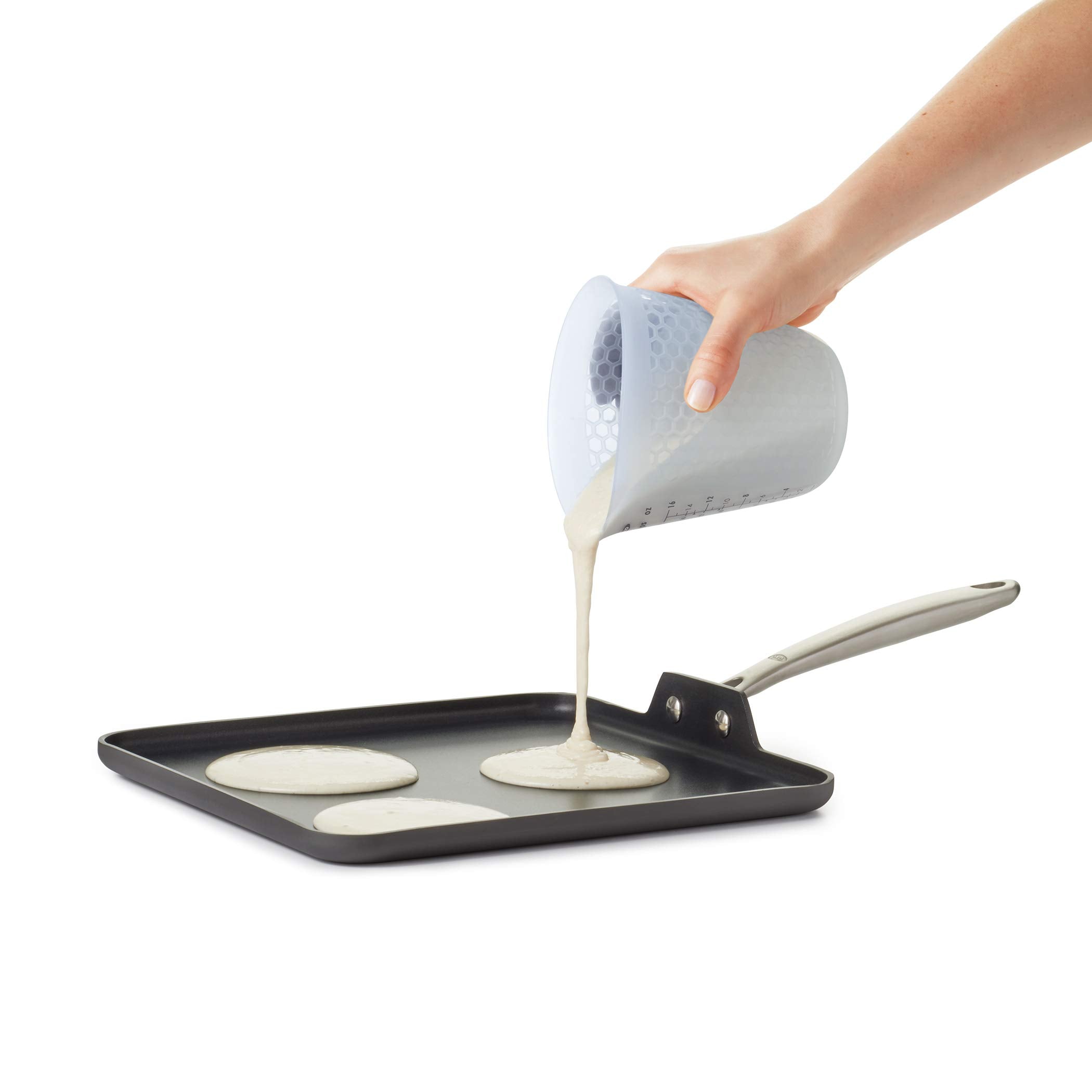 OXO Good Grips BPA-free silicone measuring cup for safe kitchen tools