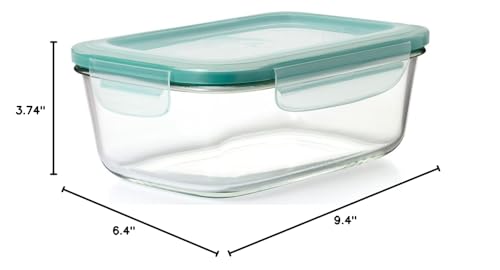 OXO Good Grips borosilicate glass is BPA-free and stainproof