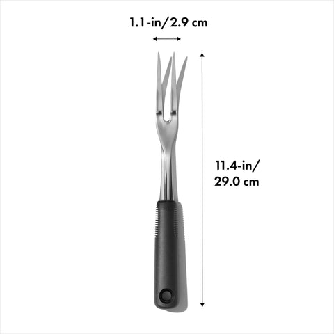 OXO Good Grips carving fork with soft non-slip grip for comfortable carving