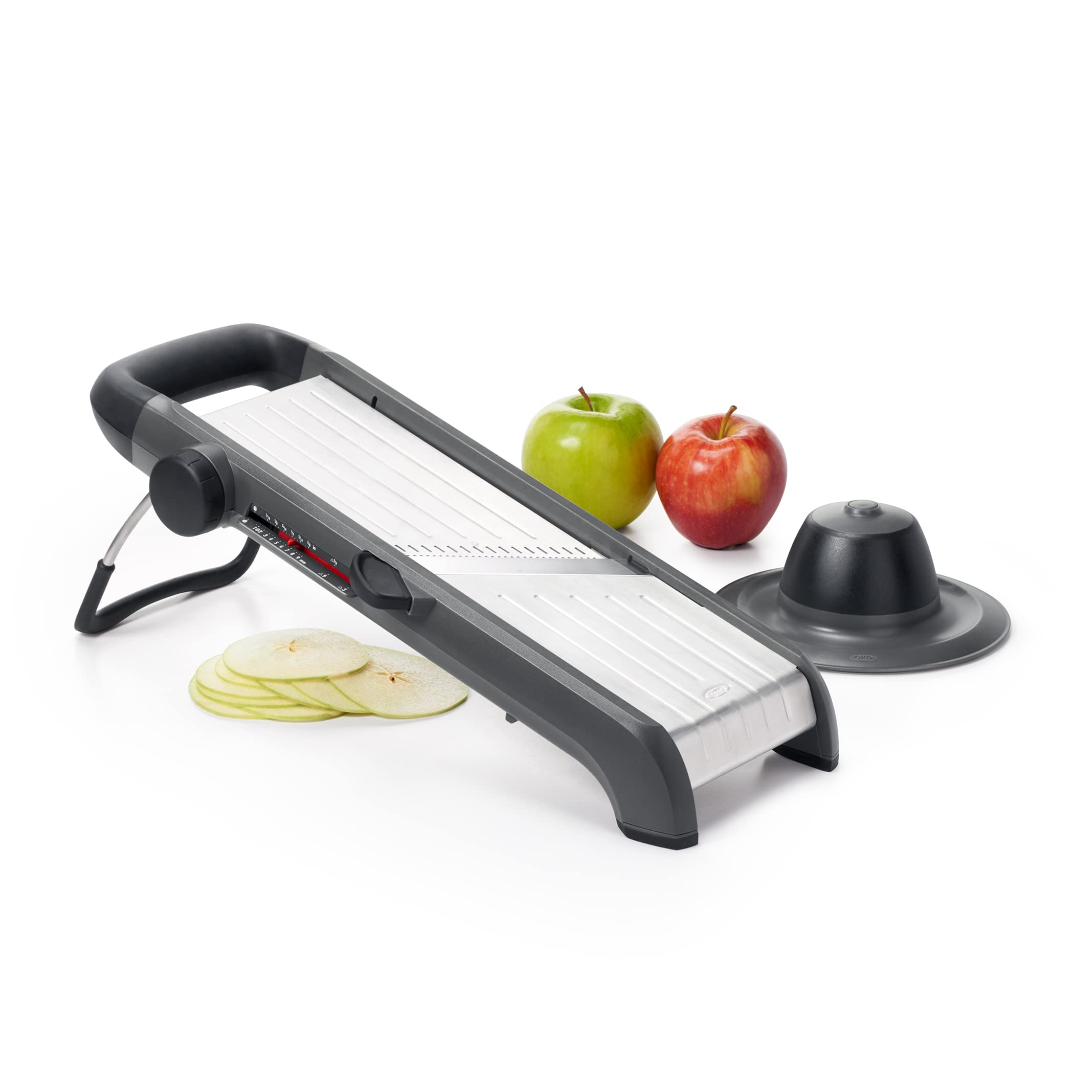 OXO Good Grips Chef's Mandoline 2.0 angle blade for precise, uniform slices