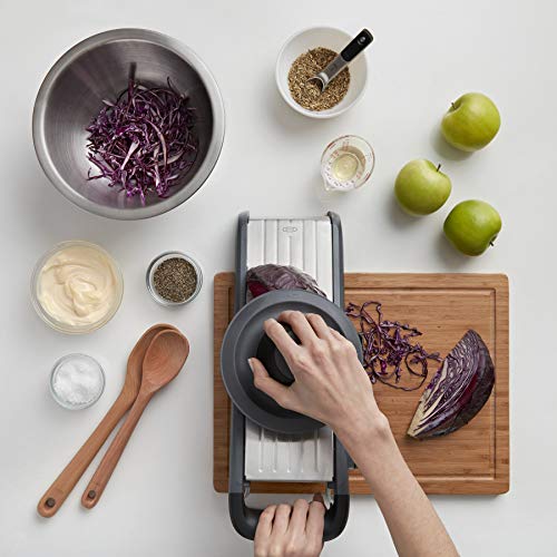 OXO Good Grips Chef's Mandoline 2.0 integrated julienne blade for matchstick cuts