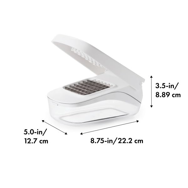 OXO Good Grips chopper rests on a stable non-slip base during use