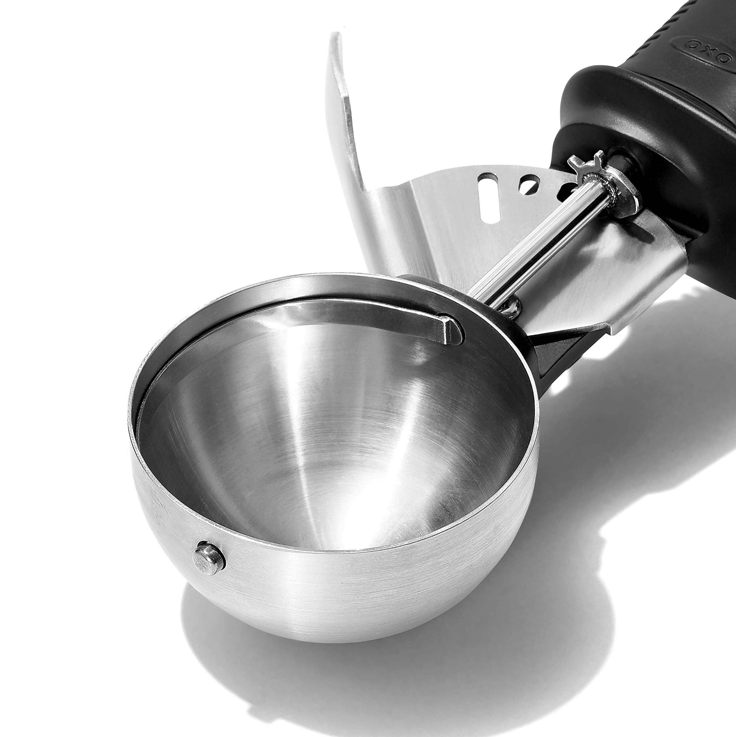 Rounded scoop shape ready for even portions and smooth release.