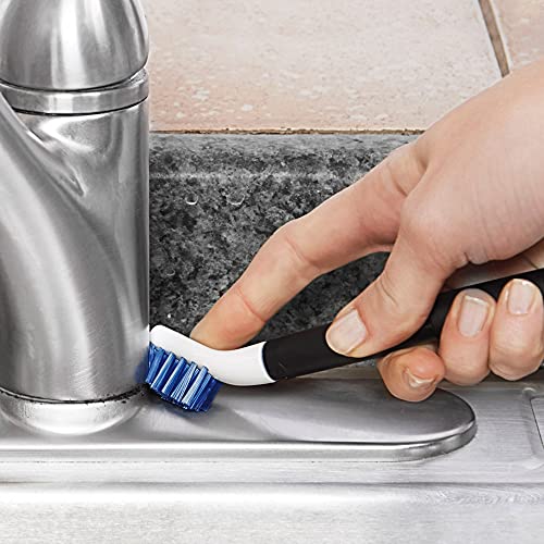 OXO Good Grips cleaning set stored neatly in a compact clip