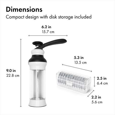 OXO Good Grips Sunflower disk for vibrant repeating cookie designs