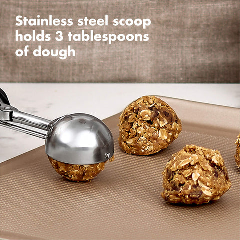 OXO Good Grips cookie scoop large multicolor 3tbsp-capacity standardizes portions