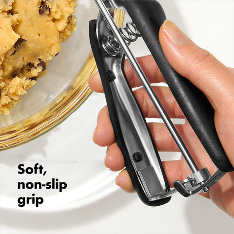 OXO Good Grips cookie scoop large multicolor dishwasher-safe for quick cleanup