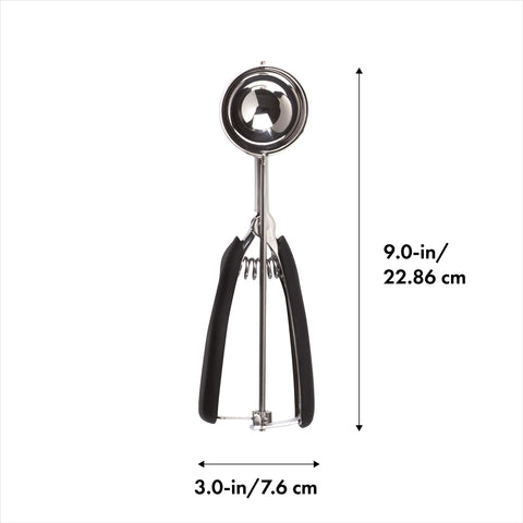 OXO Good Grips cookie scoop large multicolor release-action improves dough dropping