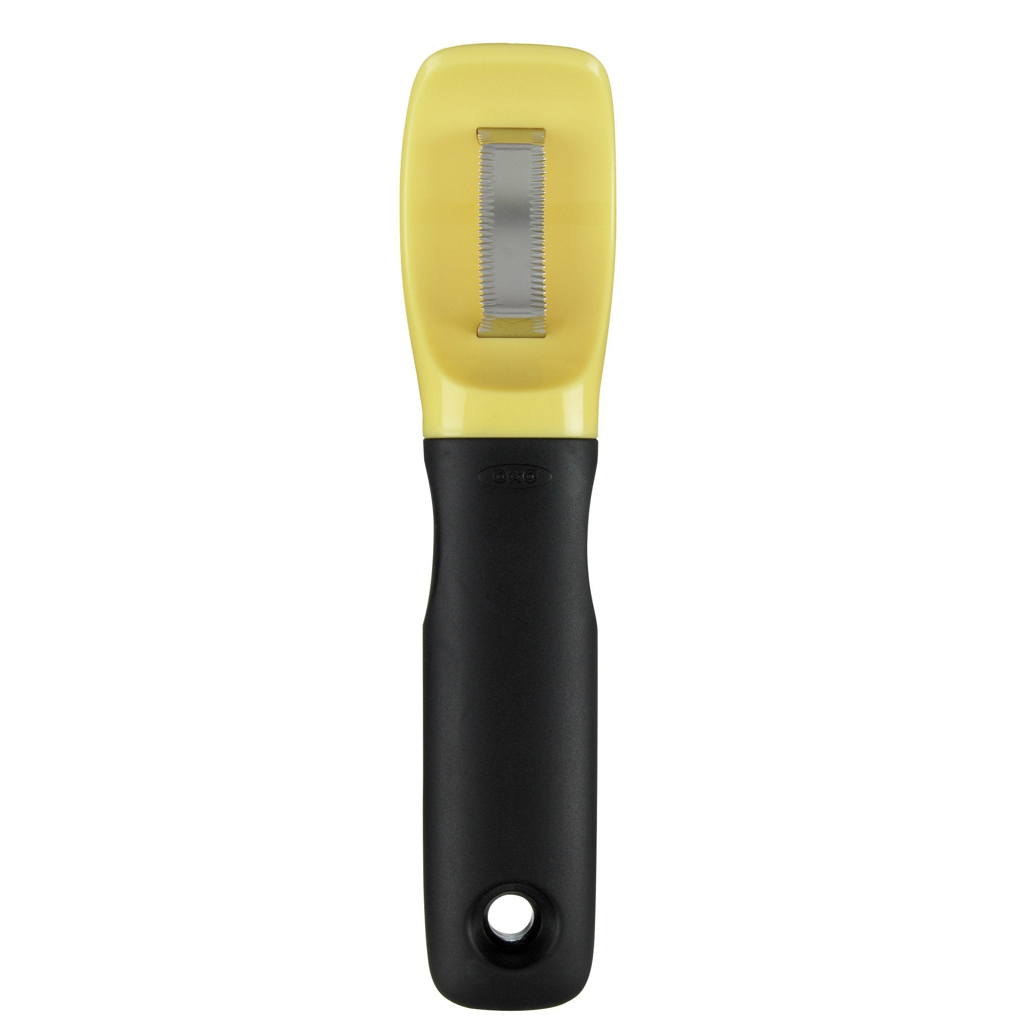 OXO Good Grips Corn Peeler with angled blade for precise kernels.