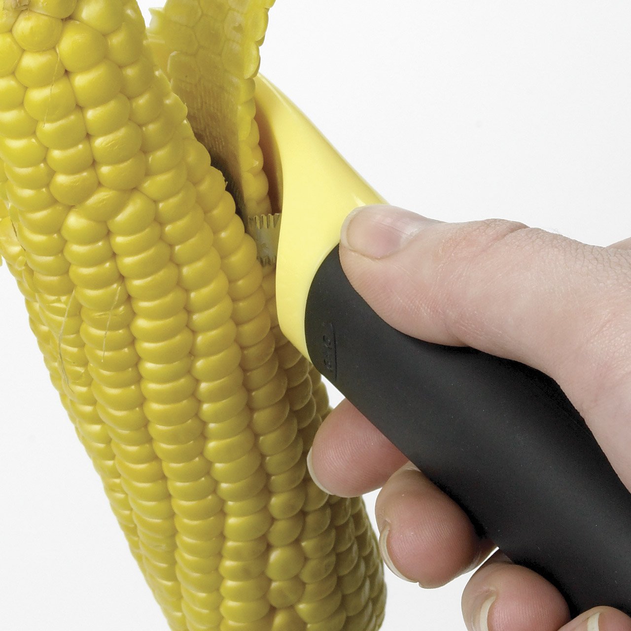 OXO Good Grips Corn Peeler blade cover protects when stored.