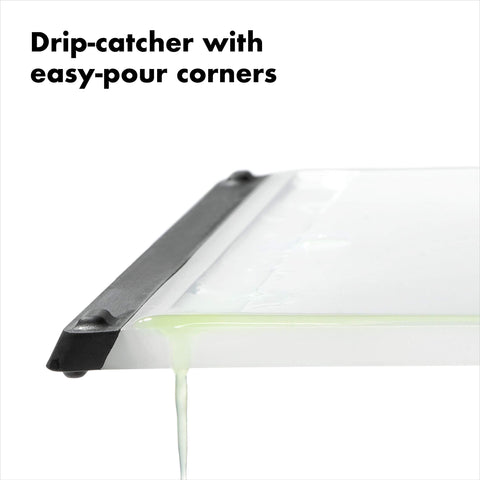 OXO Good Grips board is dishwasher safe for easy cleanup