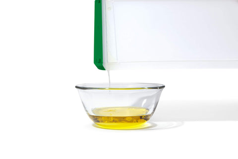 OXO Good Grips knife-friendly surface supports smooth cutting.