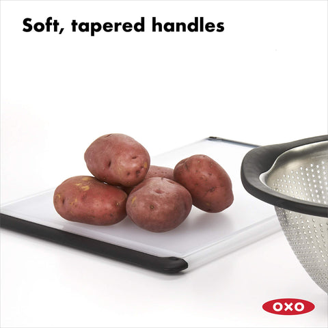 OXO Good Grips board stays in place with non-slip feet