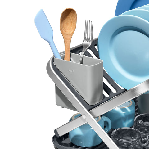 OXO Good Grips two-layer design handles pots, lids, and cups