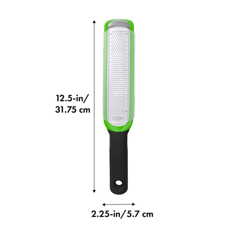 Soft, comfortable handle reduces strain during longer zesting sessions.