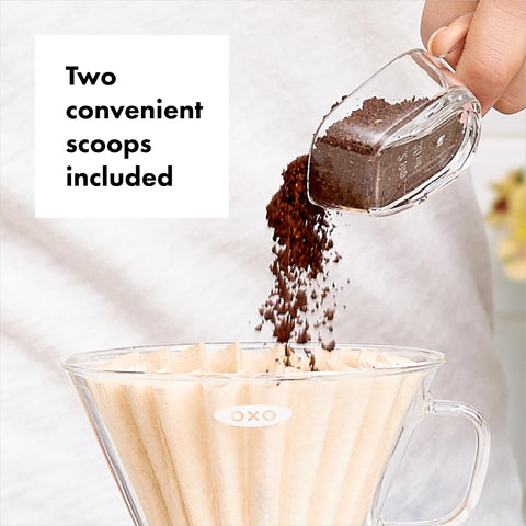 OXO Good Grips fill line aids easy storing and measuring.