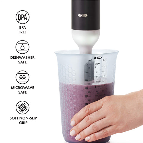 OXO Good Grips sizes include 2-cup and 1-cup options for small batches.
