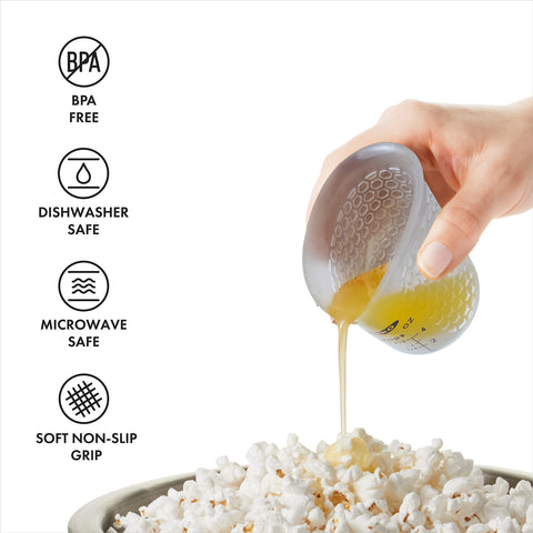 OXO Good Grips flexible spout enables controlled, accurate pouring