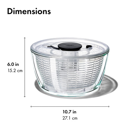 OXO Good Grips borosilicate glass resists daily wear and looks crystal clear.