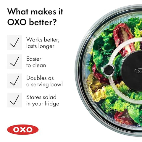 OXO Good Grips capacity 6.22 qt bowl ready for family meals.