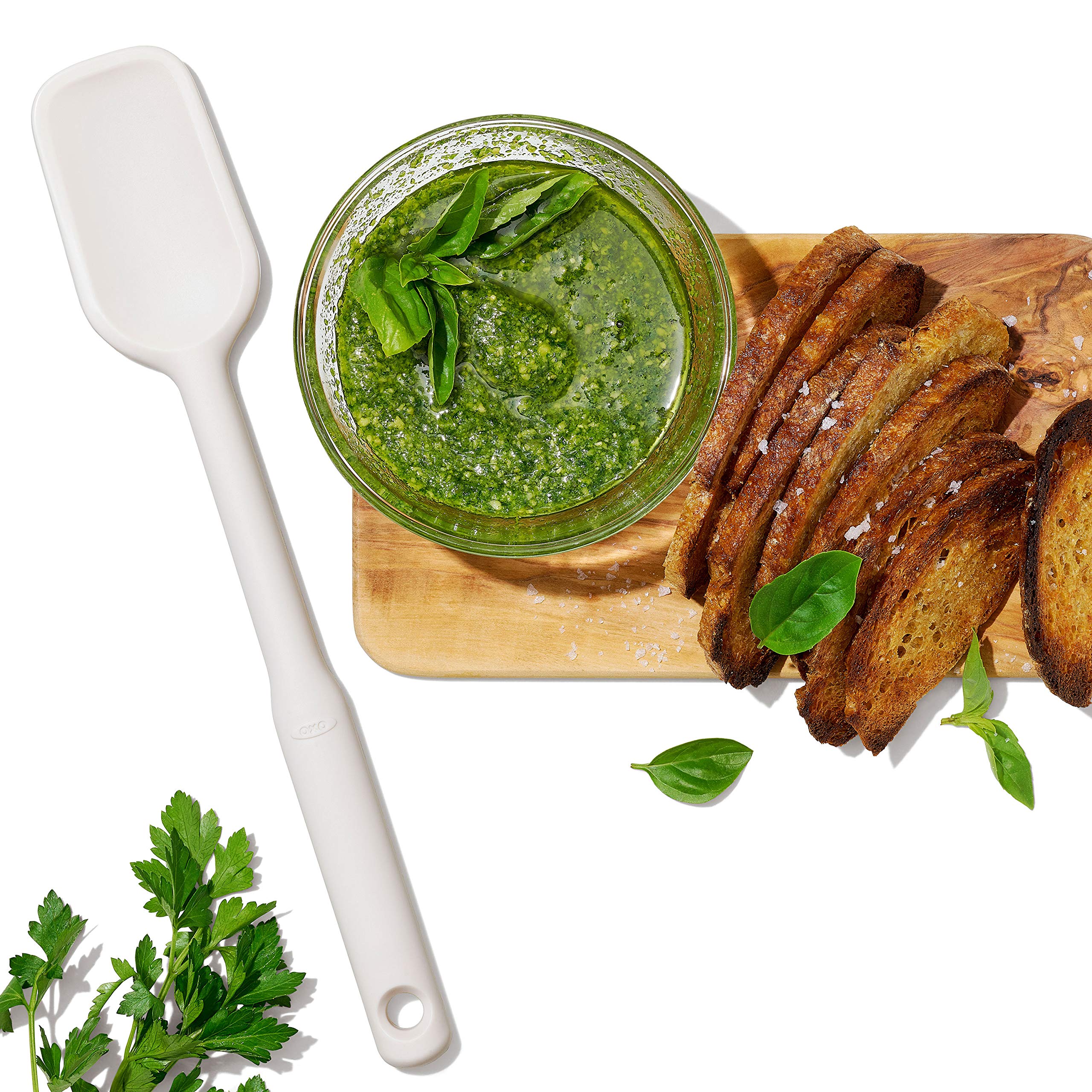 OXO Good Grips heat-resistant silicone handles high-temperature cooking tasks