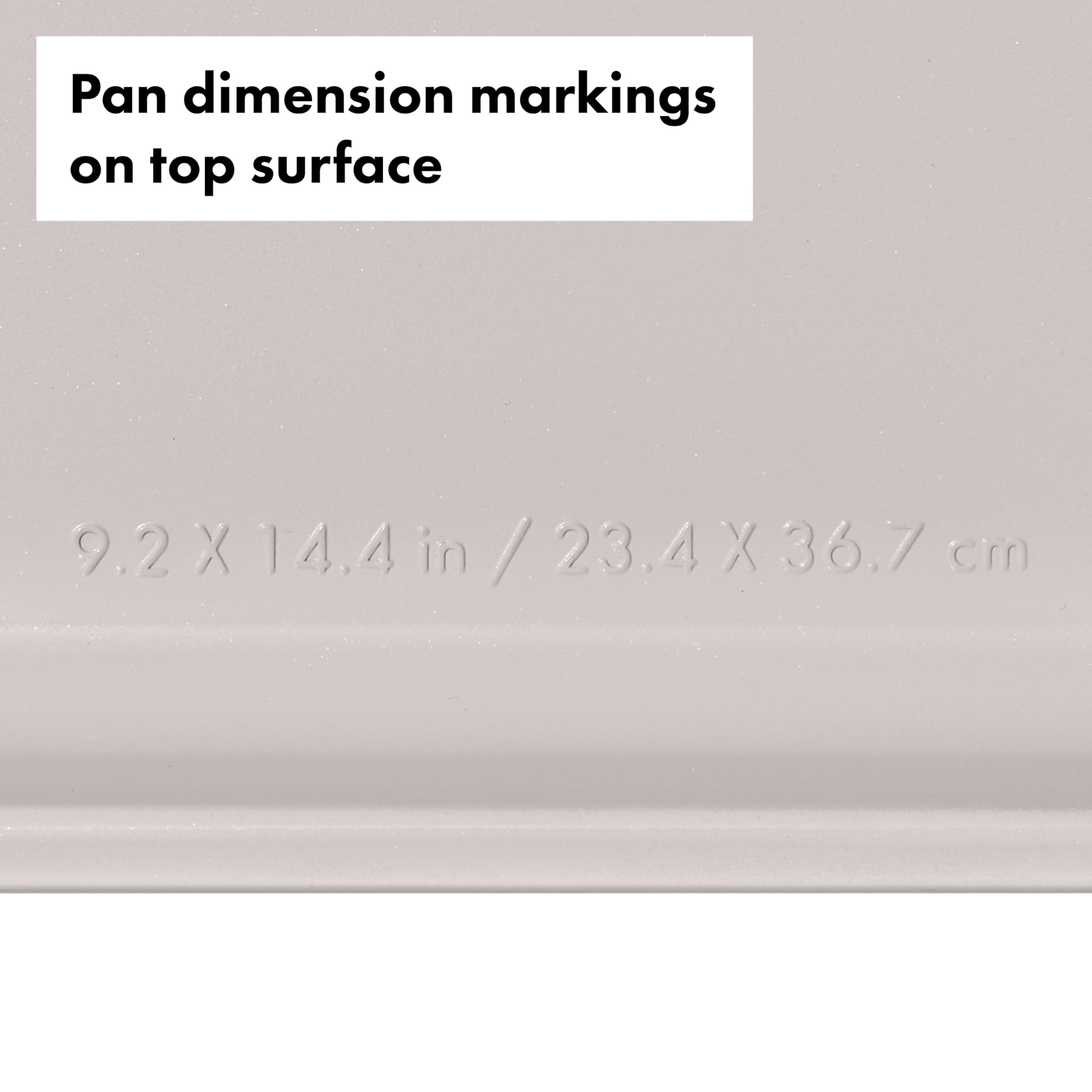 OXO Good Grips storm blue bakeware in-use kitchen scene demonstrates versatile baking options