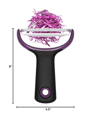 OXO Good Grips Large Vegetable Y-Prep Peeler in black ready for daily meals.