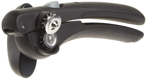 OXO Good Grips locking can opener with Snap-Lock holds the can for easy turning